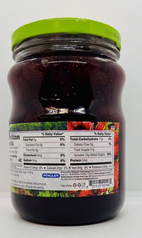 Penguen Strawberry Preserve Extra 1500g.