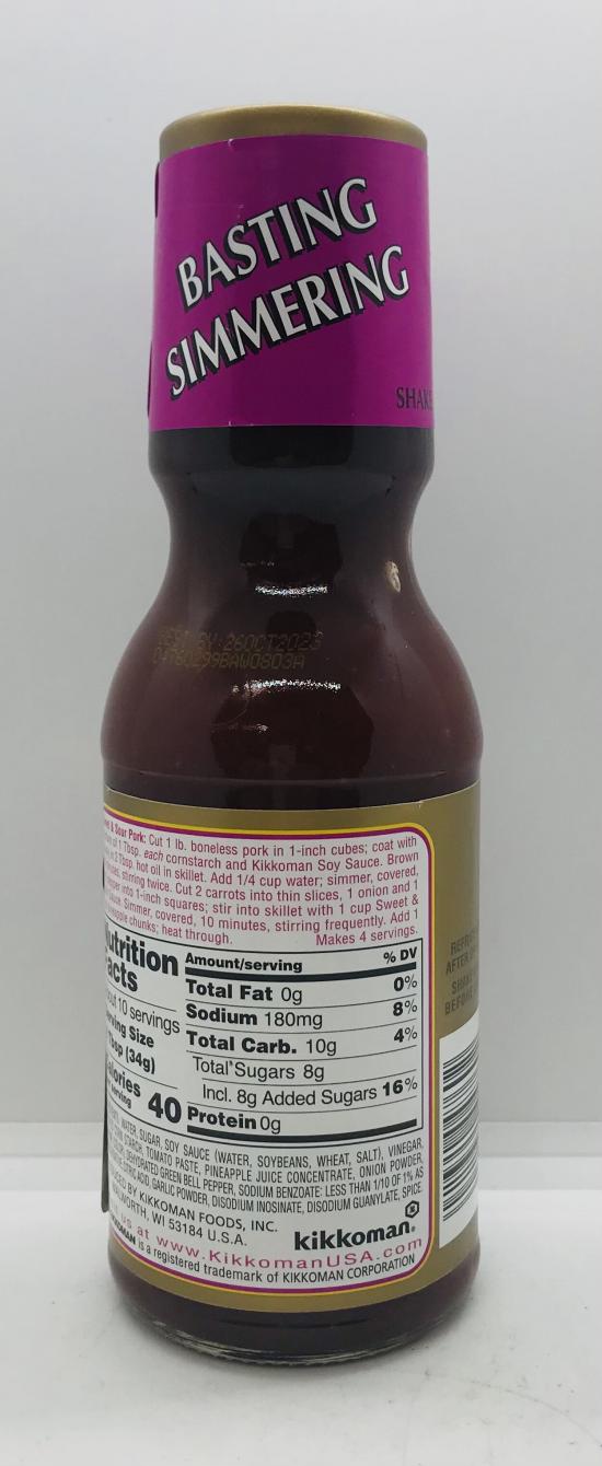 Kikkoman Sweet & Sour Sauce 326g.