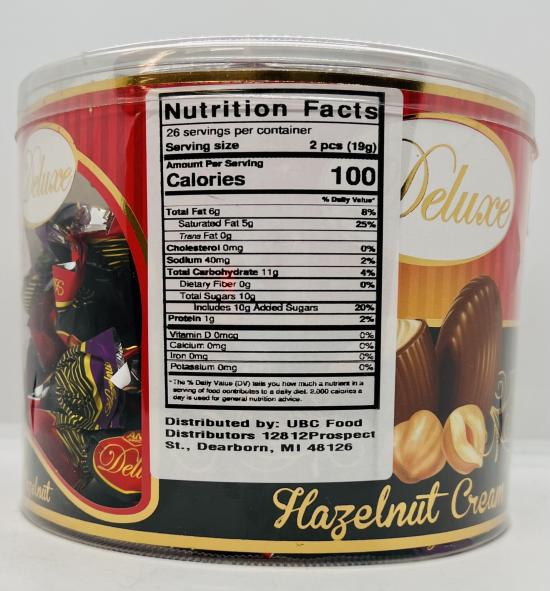 Deluxe Hazelnut Cream 500g.