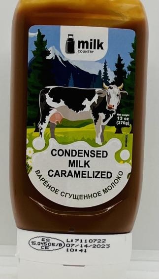 Condensed Milk Caramelized 370g.