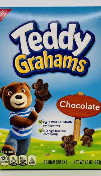 Teddy Grahams Chocolate 283g.