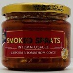 Smoked Sprats in Tomato Juice 250g.