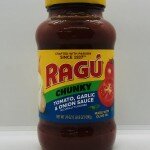 Ragu Chunky Tomato, Garlic & Onion Sauce 680g.