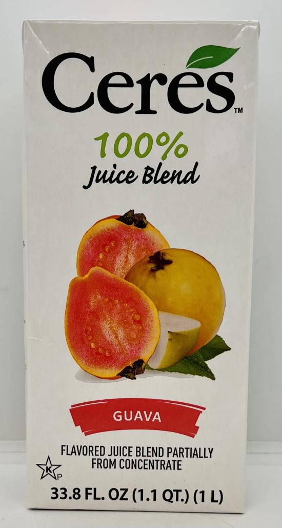 Ceres Guava Juice Blend 1L.