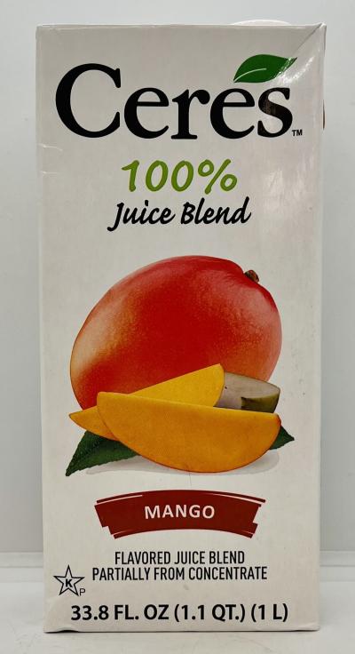 Ceres Mango Juice Blend 1L.