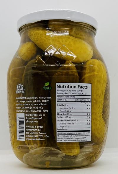 Belevini Pickled Cucumbers 840g.