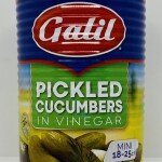 Galil Pickled Cucumbers in Vinegar 650g.