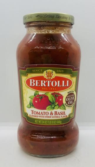 Bertolli Tomato & Basil 680g.