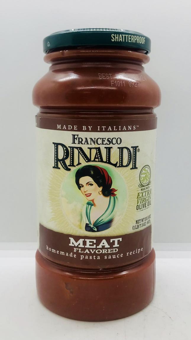 Rinaldi Tomato Sauce Meat Flavored 667g.