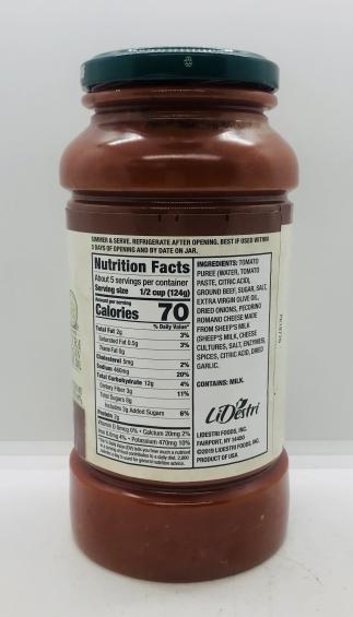 Rinaldi Tomato Sauce Meat Flavored 667g.