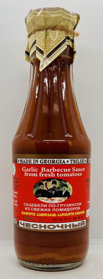 Garlic Barbecue Sauce from Fresh Tomatoes 550g.