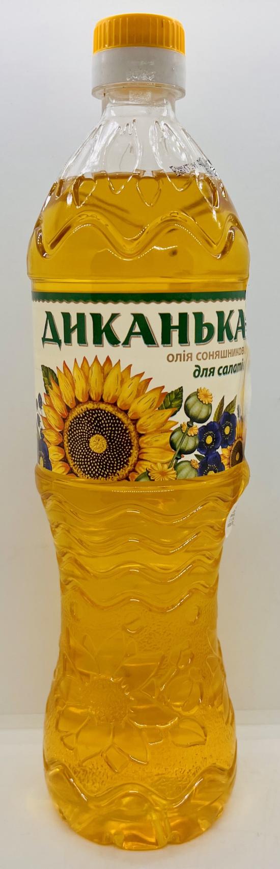 Dikanka Sunflower Oil Unrefined 0.85L.