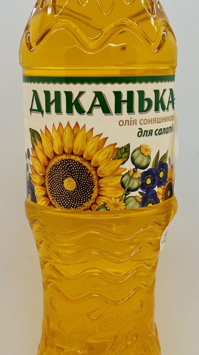 Dikanka Sunflower Oil Unrefined 0.85L.