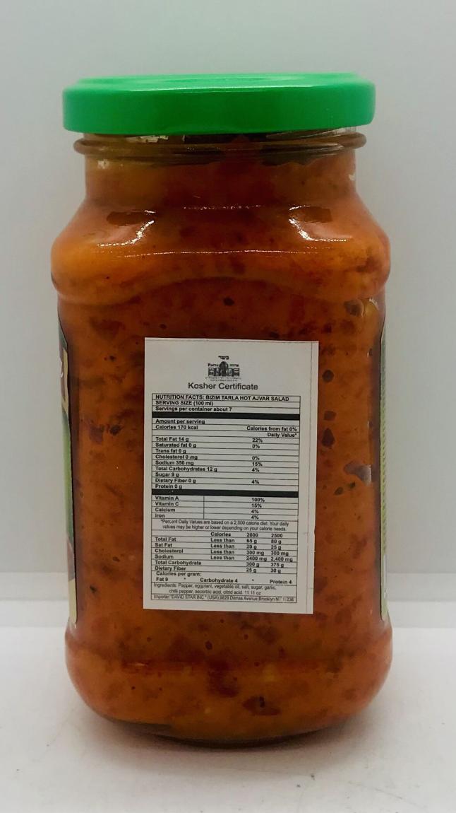 Bizim Tarla Ajvar Salati 315g.