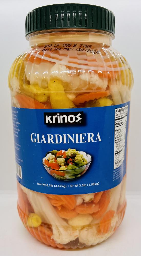 Krinos Giardinera 3.67kg.