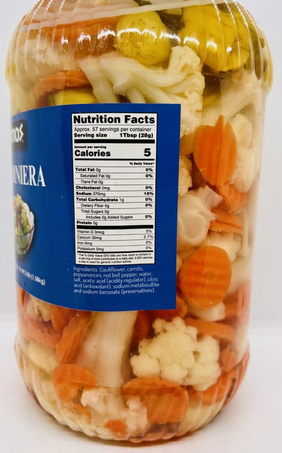 Krinos Giardinera 3.67kg.