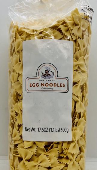 Egg Butterfly Noodles 500g.