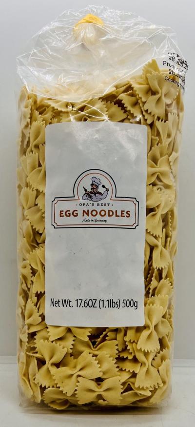 Egg Butterfly Noodles 500g.