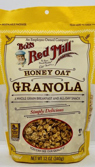 Red Mill Honey Oat Granola 340g.