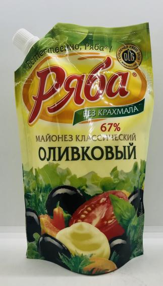 Ryaba Olive Oil Mayonnaise 390g.