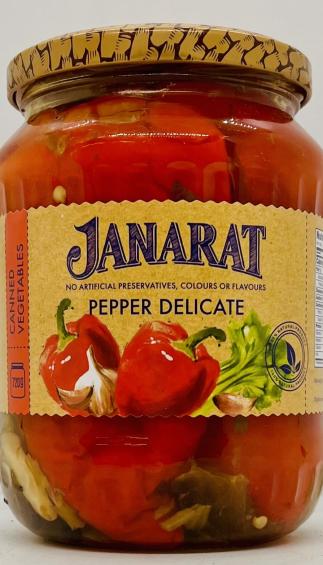 Janarat Pepper Delicate 720g.