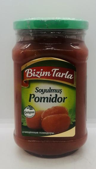 Bizim Tarla Peeled Tomatoes in Own Juice 680mL.