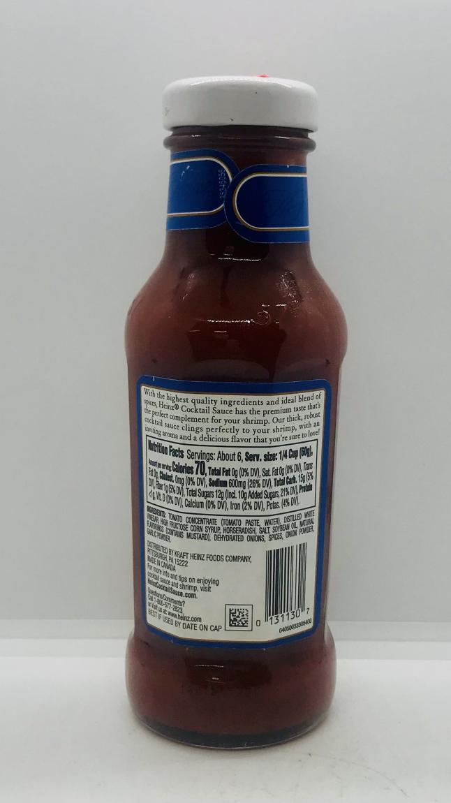 Heinz Original Cocktail Sauce 340g.