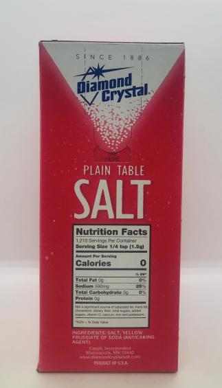 Dimond Crystal Plain Table Salt (1.81kg)