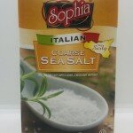 Sophia Italian Coarse Italian Sea Salt (1kg)