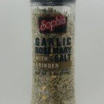 Sophia Garlic Rosemary Sea Salt With Grinder (224g)