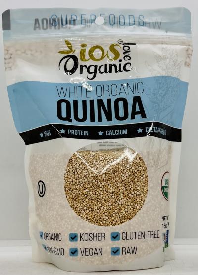 Ios Organic White Organic Quinoa 453g.