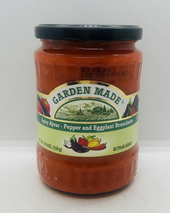 Garden Made Spicy Ajvar 550g.