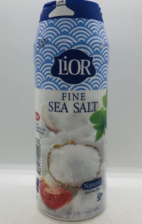 Lior Fine Sea Salt (500g)