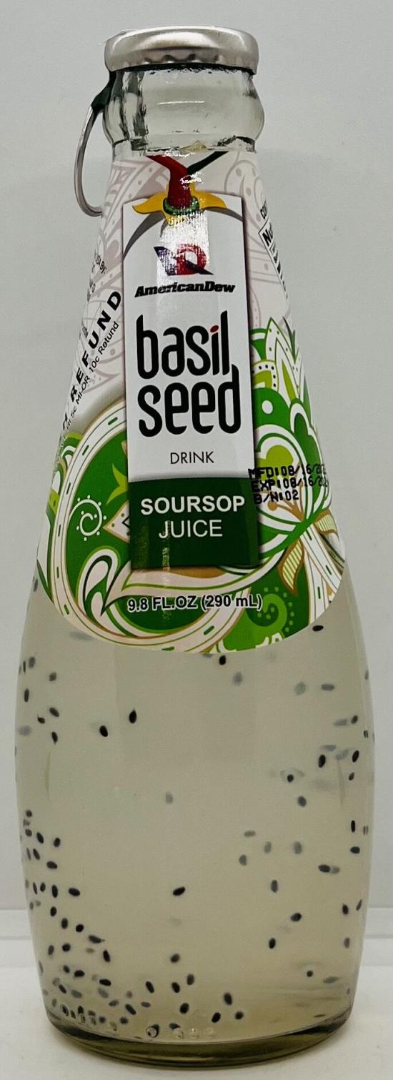 Basil Seed Soursop Juice 290mL.