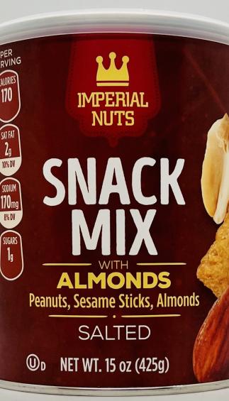 Imperial Nuts Snack Mix Salted 425g.