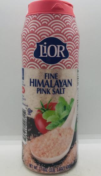 Lior Himalayan Pink Salt (500g)