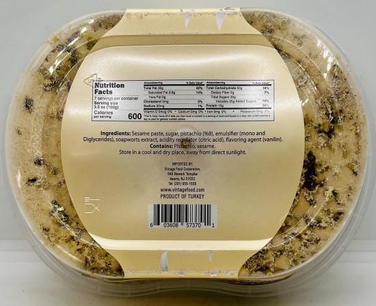 Hodja Halva w. Pistachio 700g.