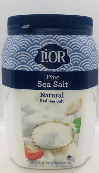 Lior Fine Sea Salt (1Kg)