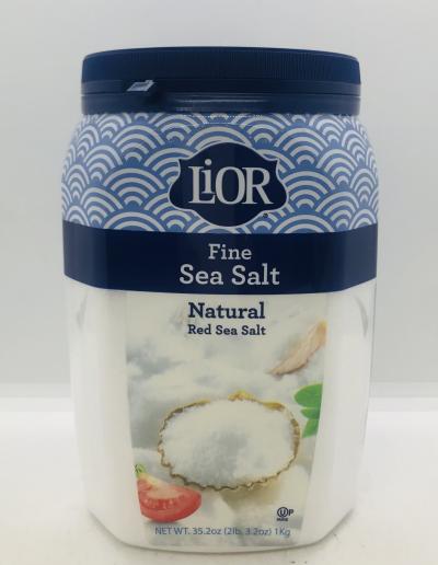 Lior Fine Sea Salt (1Kg)