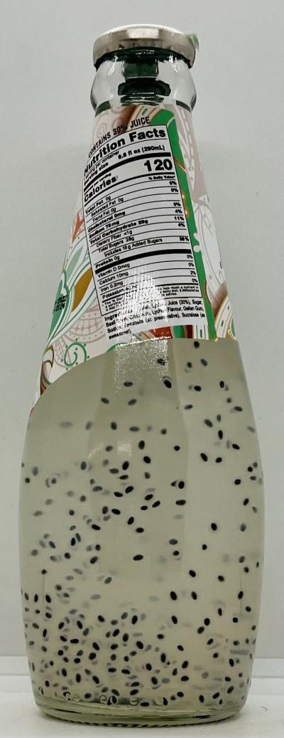 Basil Seed Lychee Juice 290mL.