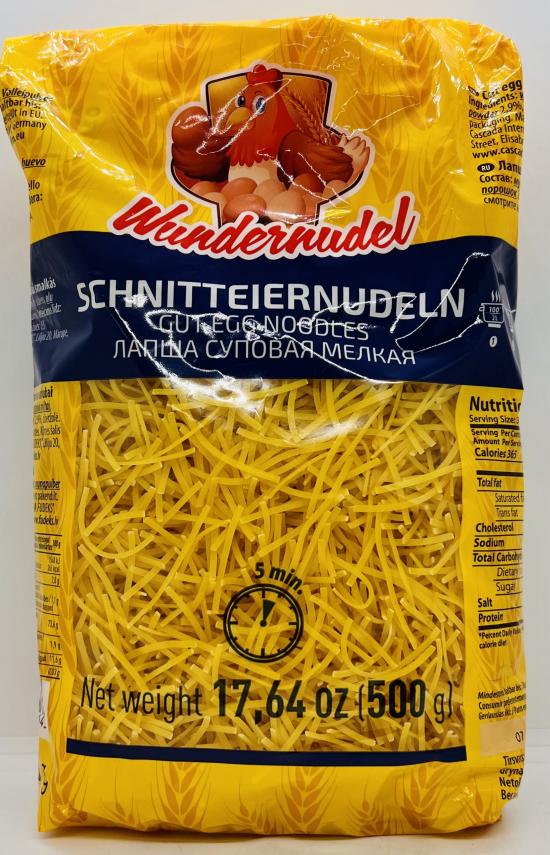 Wundernudel Gut Egg Noodles 500g.