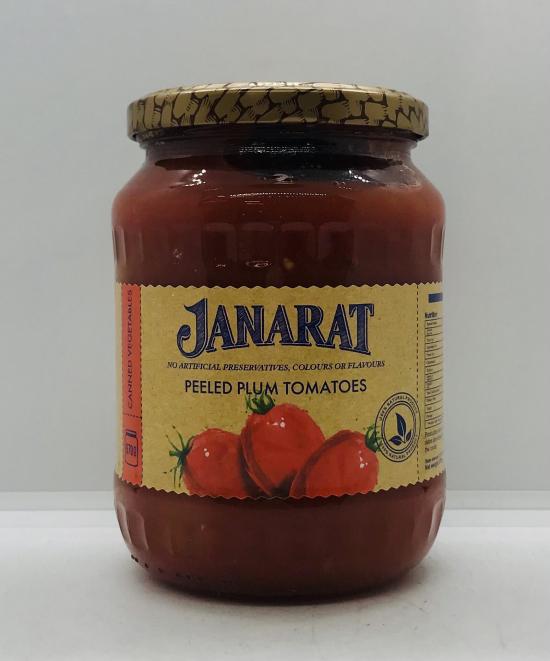 Janarat Peeled Plum Tomatoes 670g.