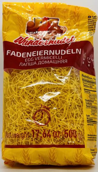 Wundernudel Egg Vermicelli 500g.