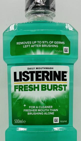 Listerine Fresh Burst 500mL.