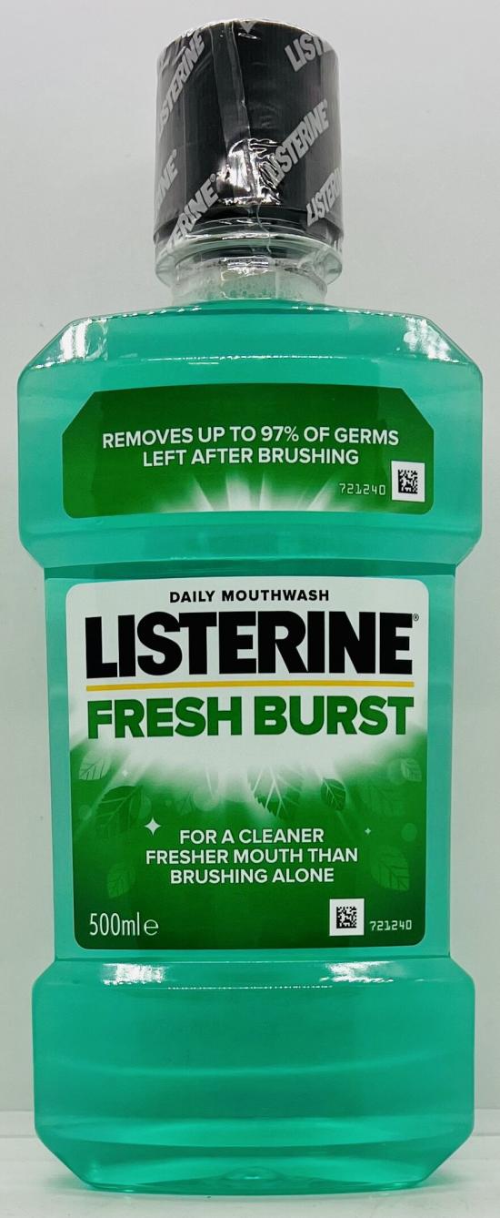 Listerine Fresh Burst 500mL.