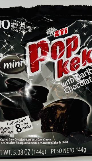 Pop Kek w. Dark Chocolate 144g.