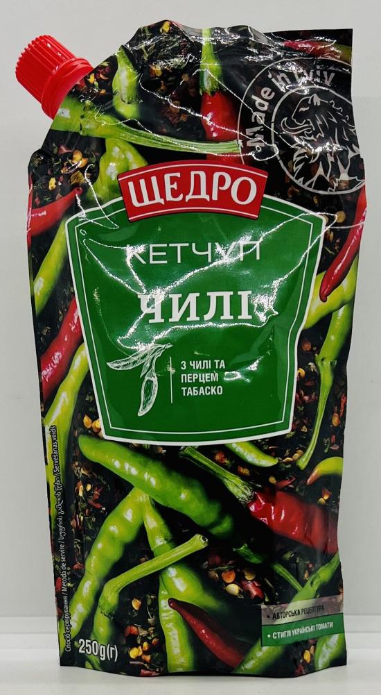 Shedro Ketchup Chili 250g.