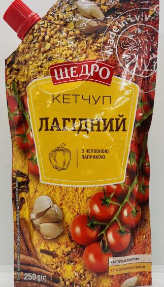 Shedro Ketchup Delicate 250g.