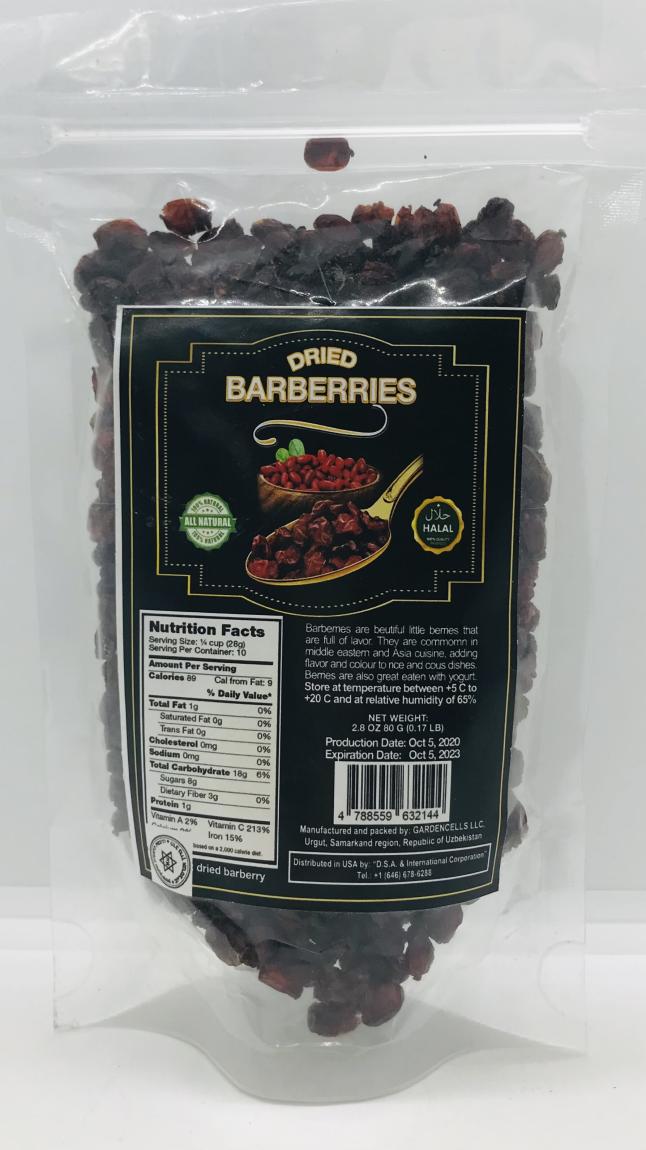 Dried Barberries (0.17lb.)