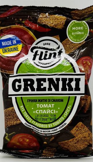 Flint Grenki Tomato Spicy 80g.